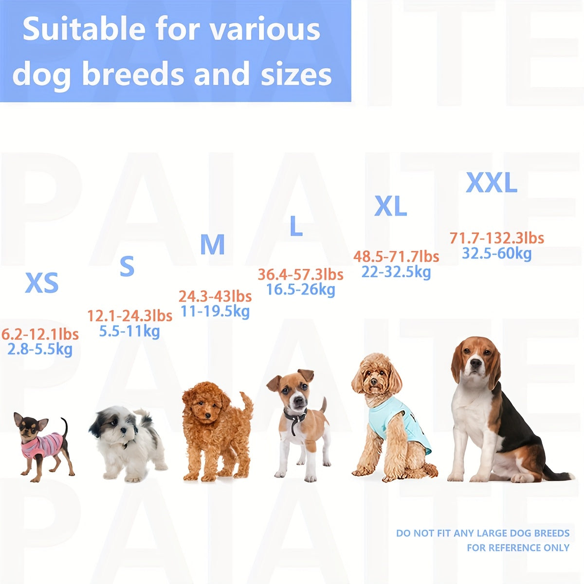 Paiaite Reflective Dog Life Jacket With Handle D Ring