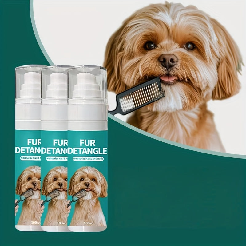 Pet Leave In Panthenol Vitamin E Detangler For Dogs Cats