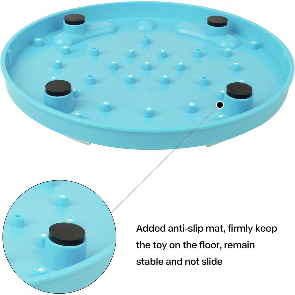 Interactive Cat Puzzle Feeder With 3 Adjustable Levels