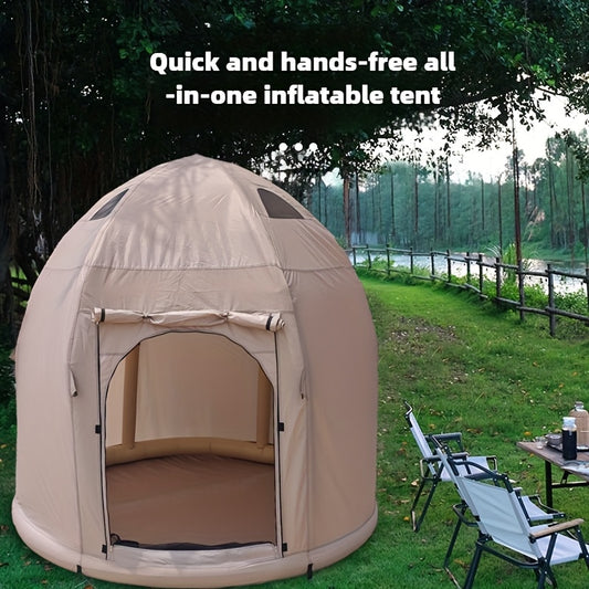 ShanYue 2 Person Inflatable Tent With Rainfly Easy Setup