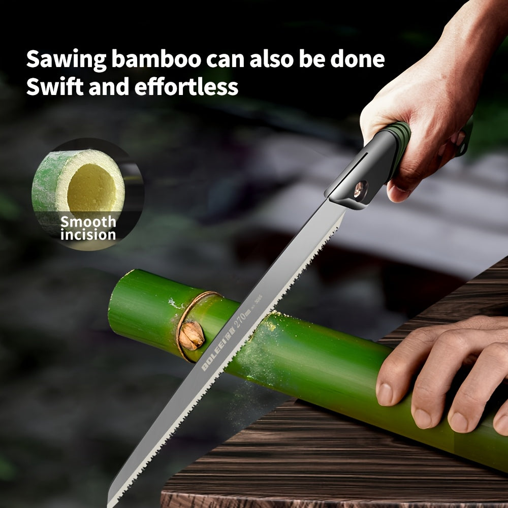 BaoLian SK5 Alloy Steel Hand Saw With Protective Sleeve