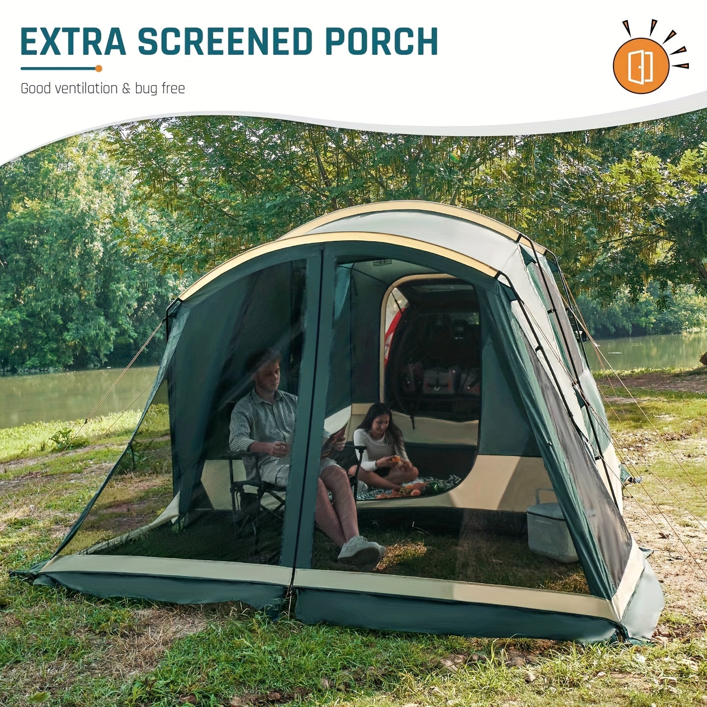 SUV Tailgate Tent Basic And Deluxe For Campers And RVs