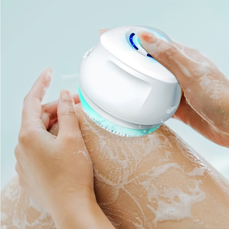 6 In 1 Rechargeable Electric Shower Brush Set For Cleansing
