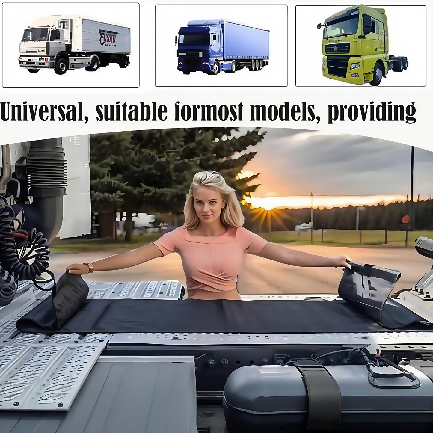 Heavy Duty Semi Truck Hammock 150kg Capacity Portable Bed