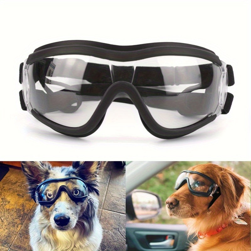 Anti-UV Windproof Dog Goggles for Outdoor Adventures and Travel