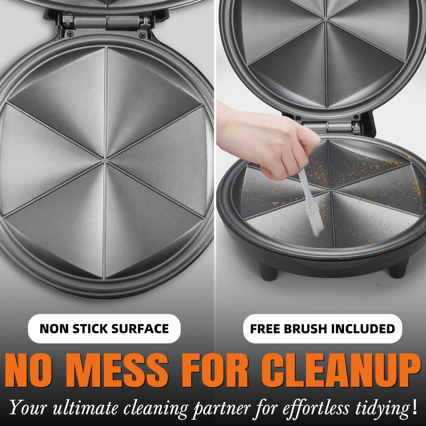 Electric Quesadilla Maker Grilled Cheese With Even Heating