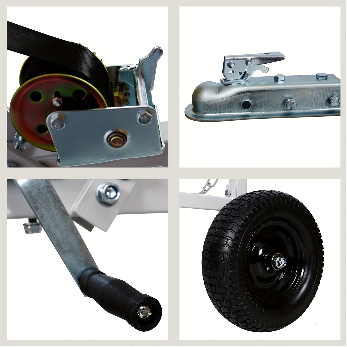 ATV Log Sliding Arch with Manual Winch for Easy Handling