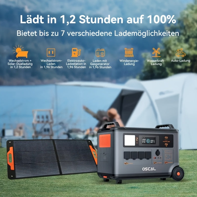 OSCAL PowerMax 6000 Portable Power Station LiFePO4