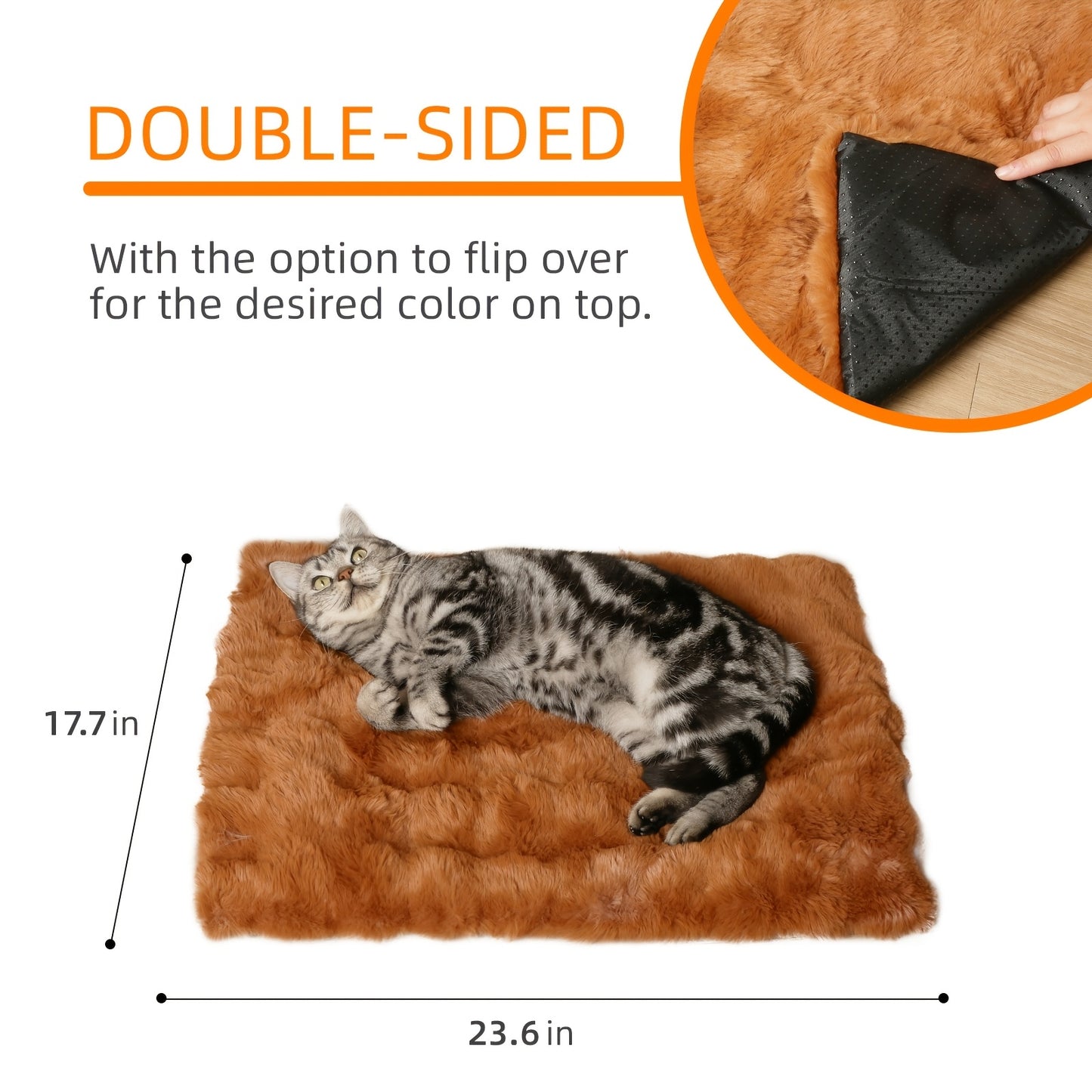 Self Warming Cat Mat Set For Indoor Outdoor Pets Bed