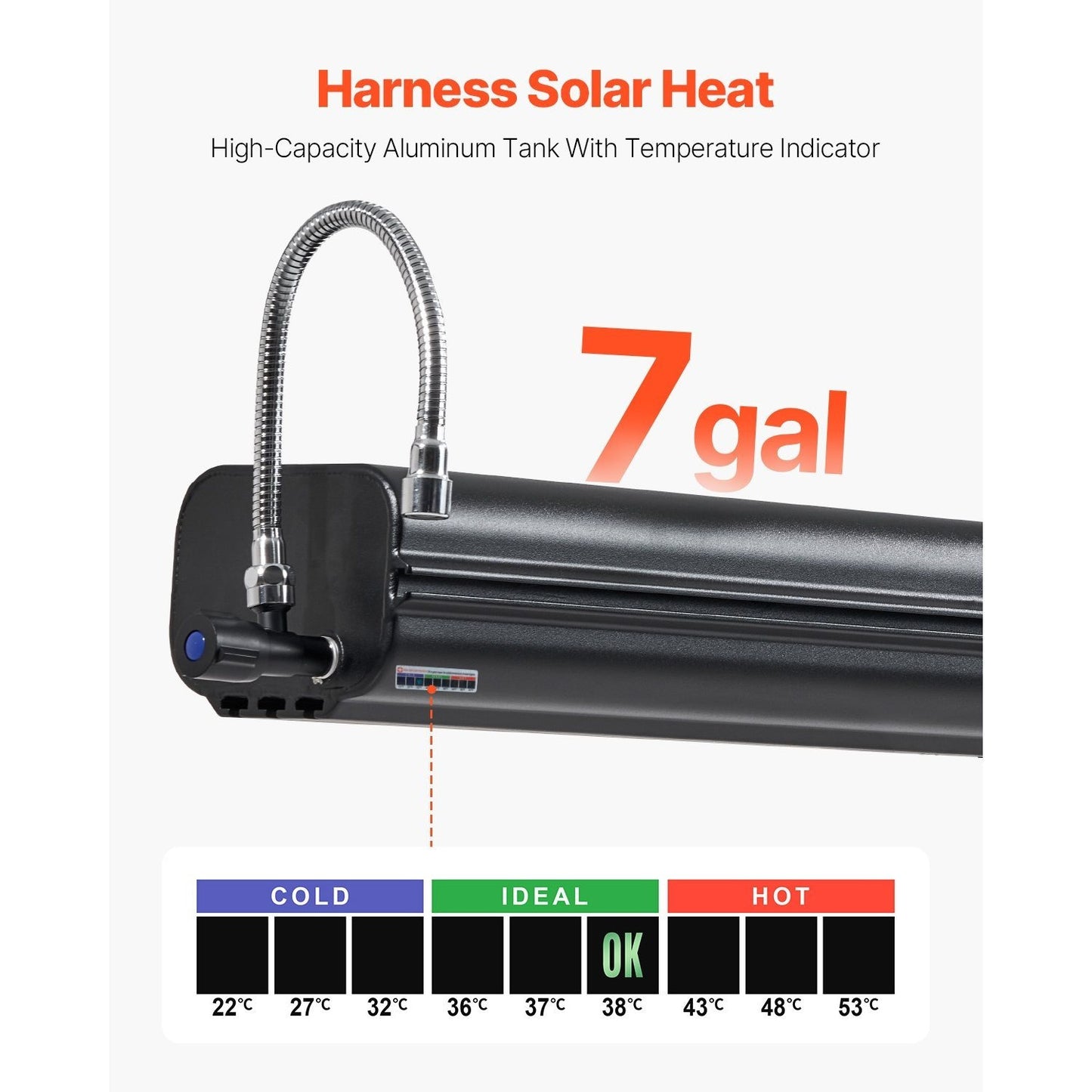 Portable Roof Rack Water Tank with Splash Guard Panel