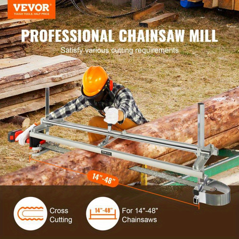 Portable Wood Sawmill Guide for Outdoor Construction Projects