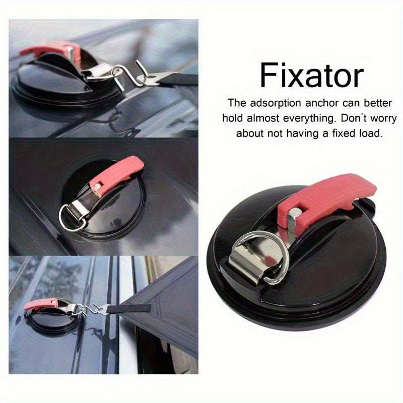 Heavy Duty Suction Cups With Secure Hook For Camping Tents