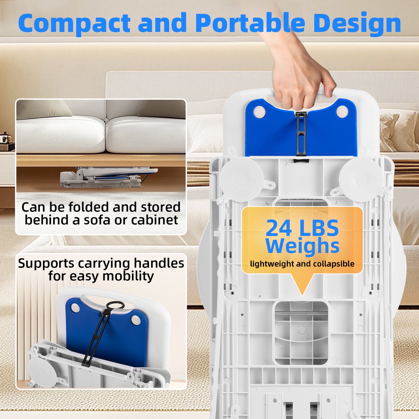 Hydraulic Transfer Chair For Elderly With 300 Lbs Capacity