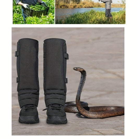 Men's Adjustable Snake Guard Gaiters for Outdoor Protection