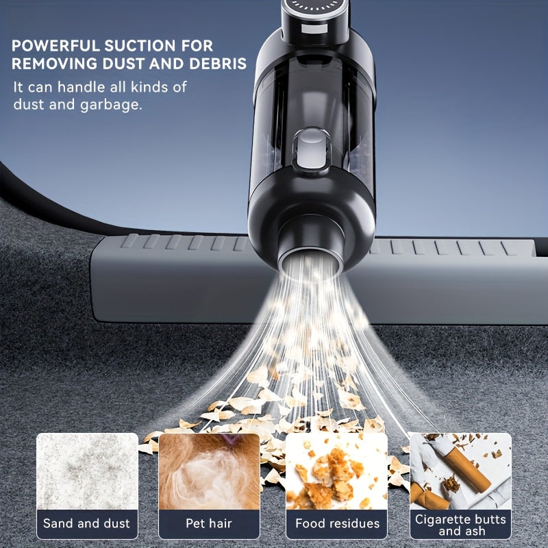 Powerful Cordless Car Vacuum Cleaner For Home And Auto
