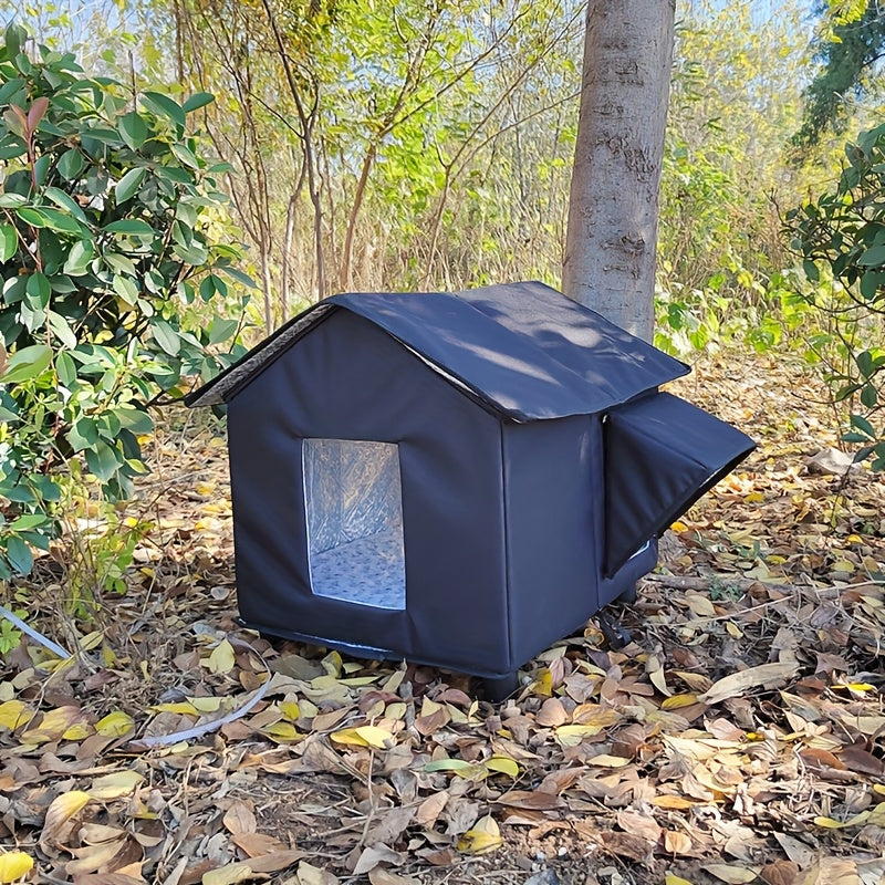 Winter Outdoor Pet Shelter For Cats And Dogs Rainproof