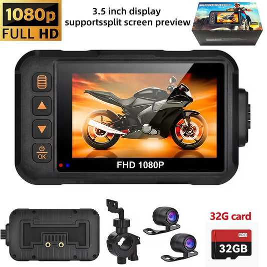 Front And Rear Car Dash Camera 1080P Wide Angle Recording