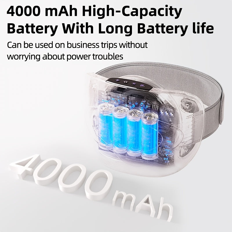 Automatic Heated Abdominal Massager for Whole Body Relaxation