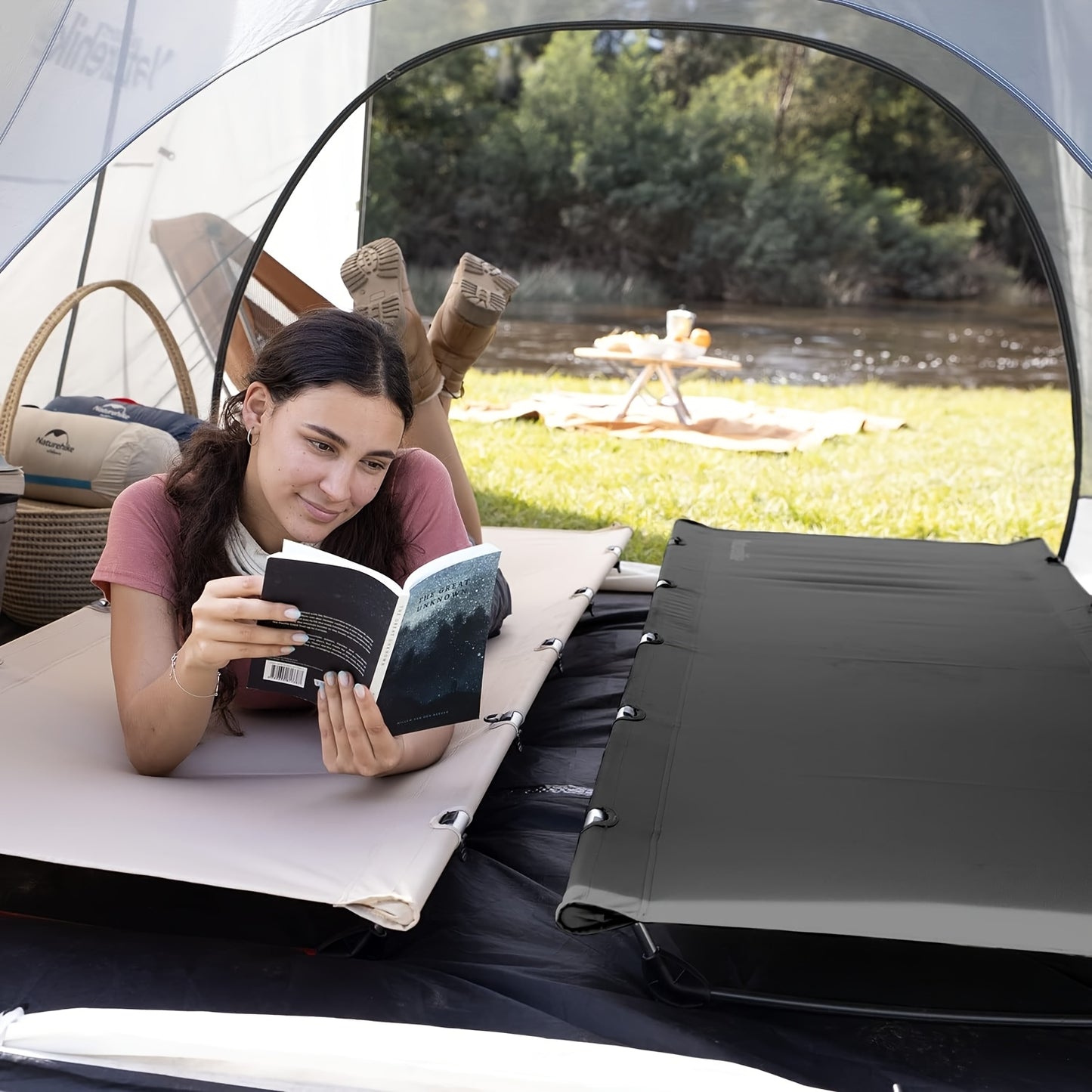 Ultra Light Foldable Camping Bed Outdoor Adventures