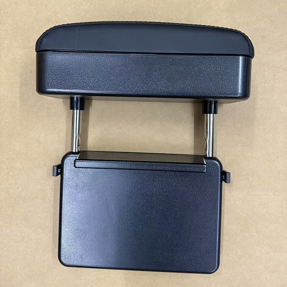 Adjustable Car Armrest Cushion with Storage Box Organizer