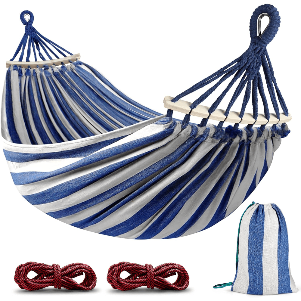 Spacious Anti-Flip Camping Hammock for Outdoor Adventures
