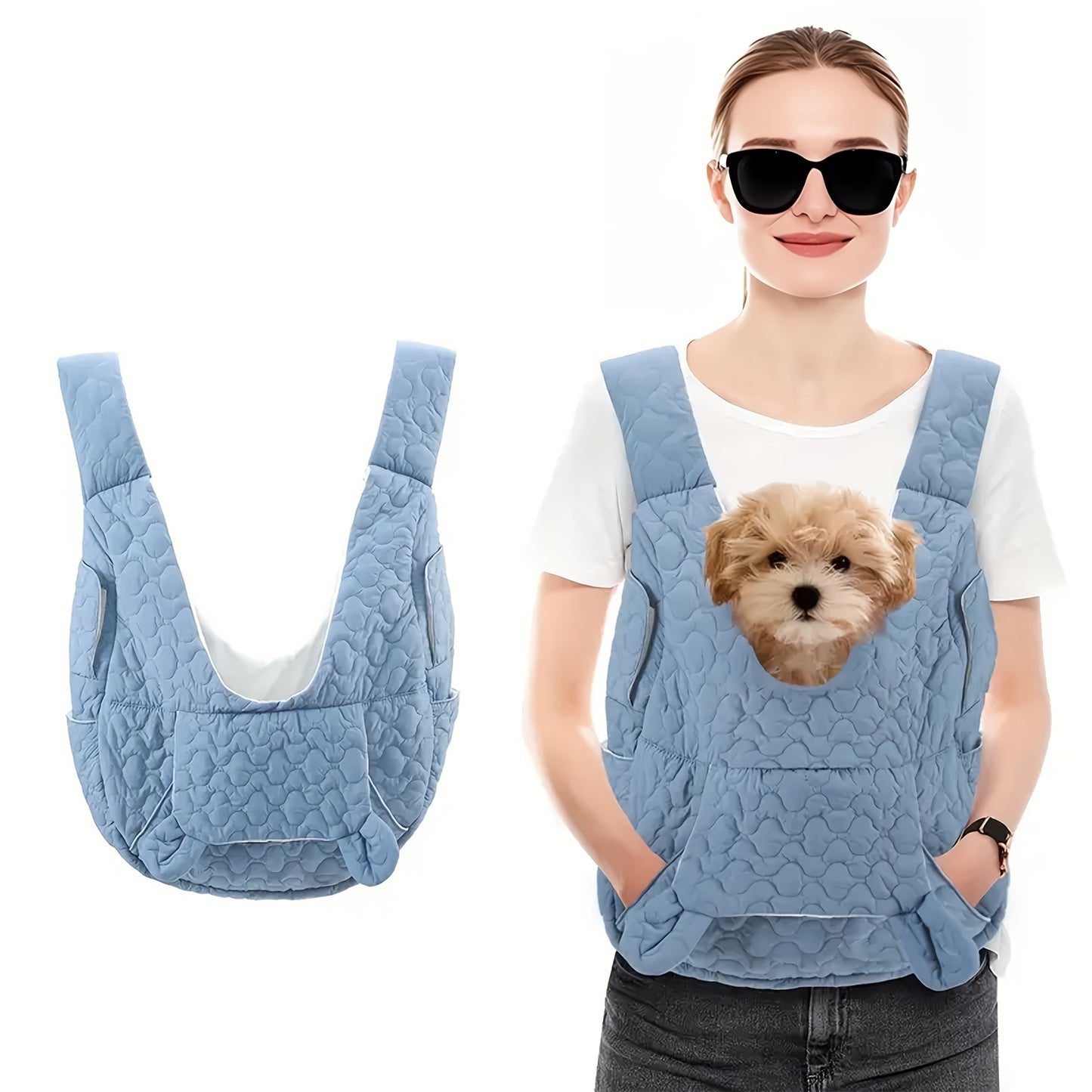 Portable Pet Backpack For Small To Medium Cats And Dogs
