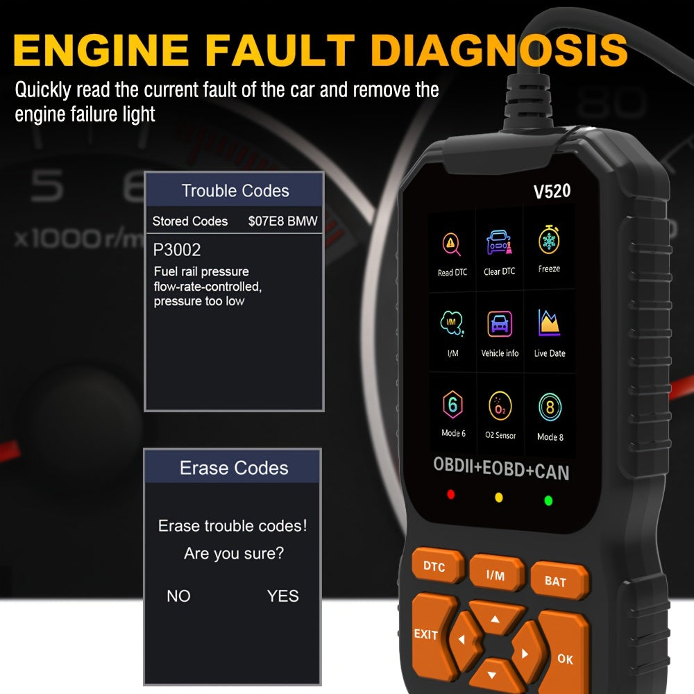 OBD2 Diagnostic Scan Tool With Live Data Cars And Trucks