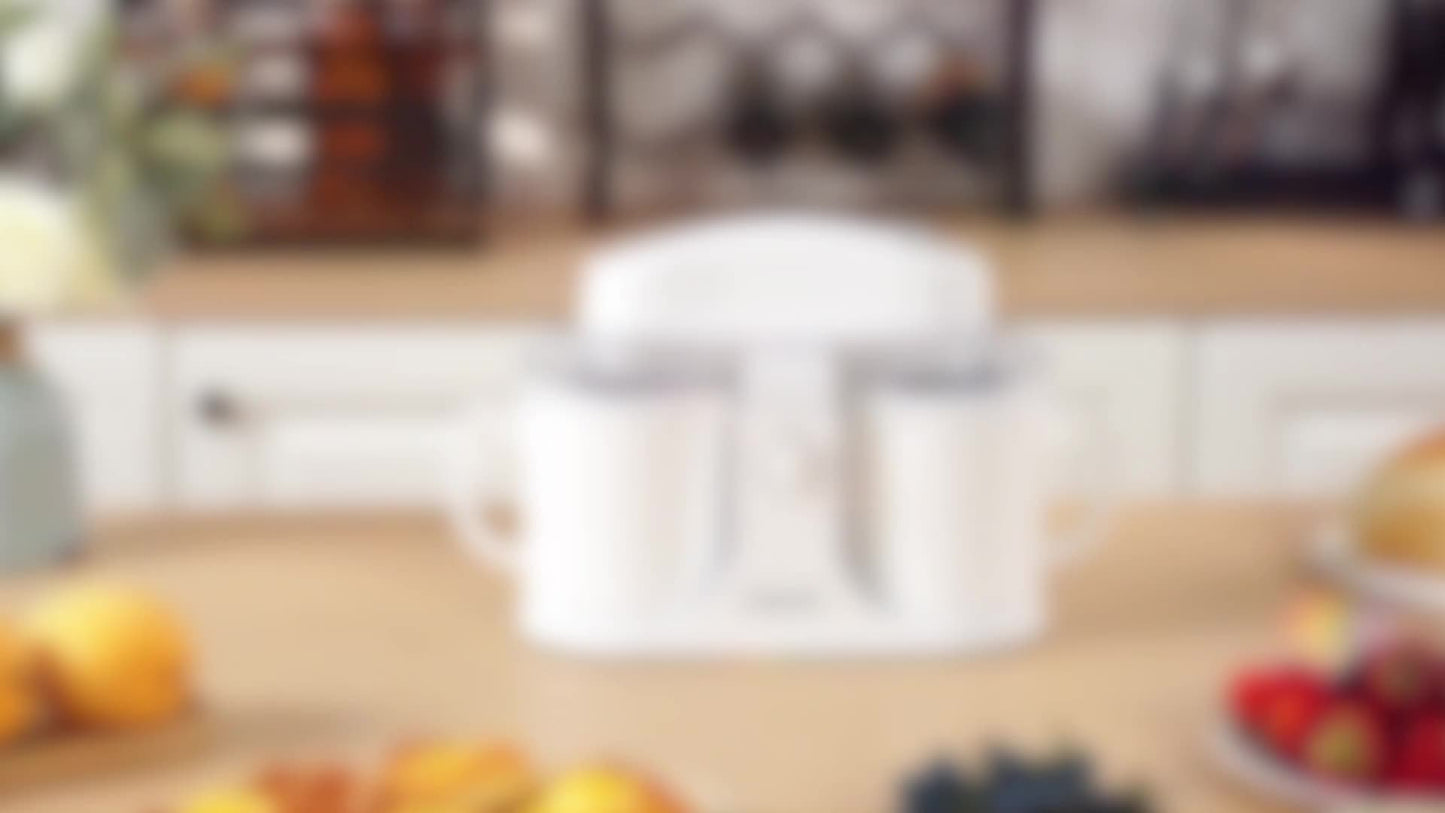 Home Ice Cream Maker Detachable Design For Easy Cleaning
