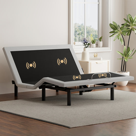 Electric Adjustable Bed Frame With Massage And Remote