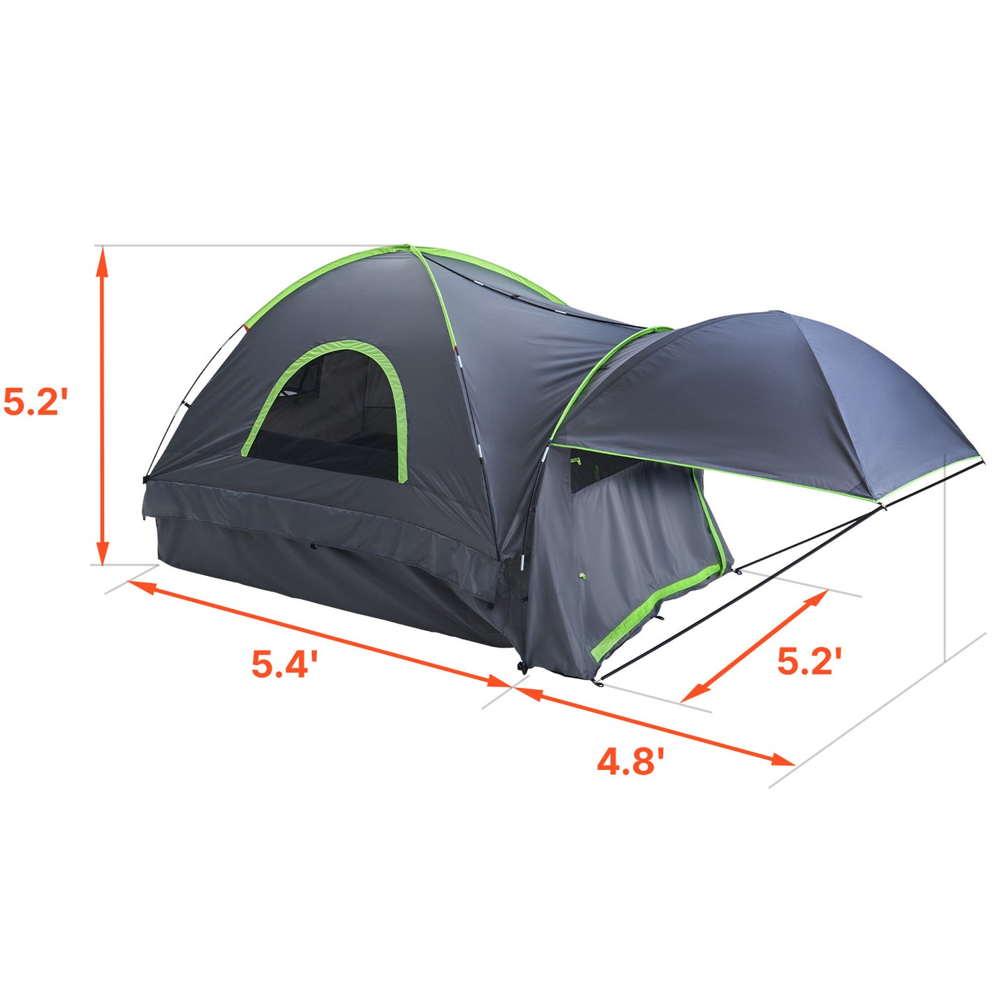 Waterproof Truck Camping Tent for 2-3 People Adventure