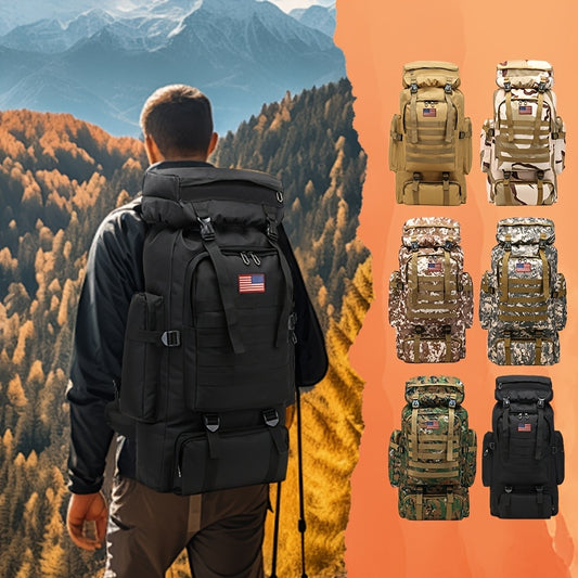 Tactical Hiking Backpack Set for Outdoor Adventures and Camping