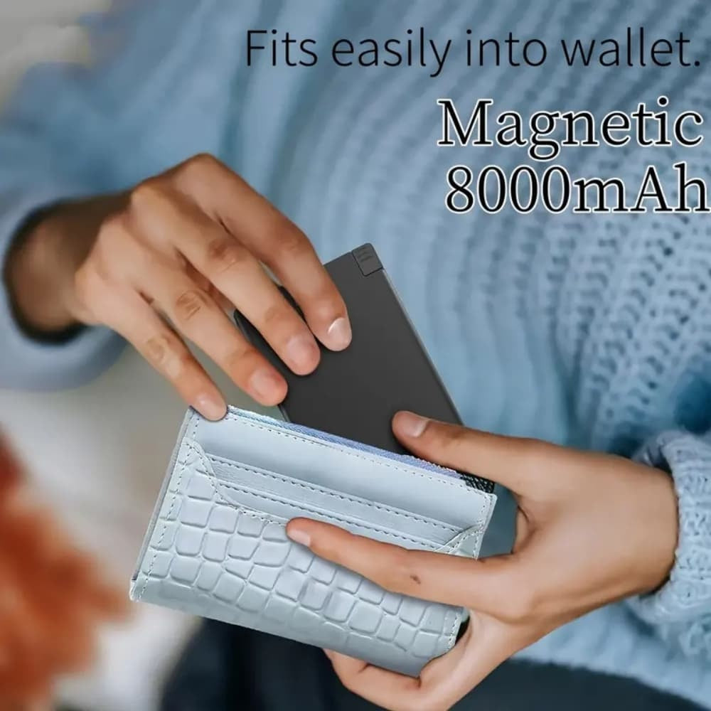10000mAh Mini Slim Power Bank Emergency Backup Battery