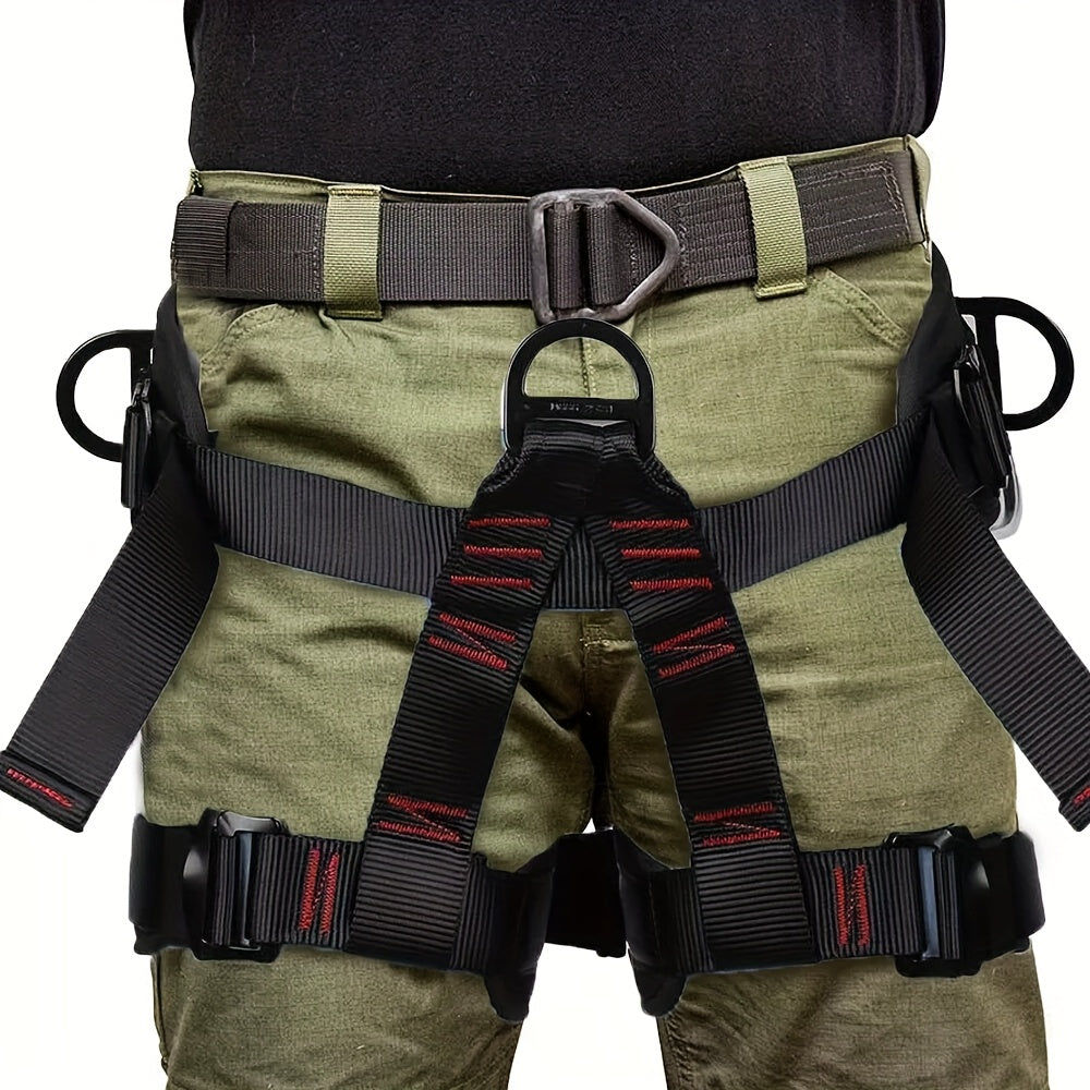 Professional Half Body Safety Climbing Belt for Outdoor Adventures