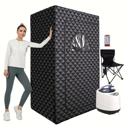Portable Steam Sauna Box for Home Wellness and Relaxation