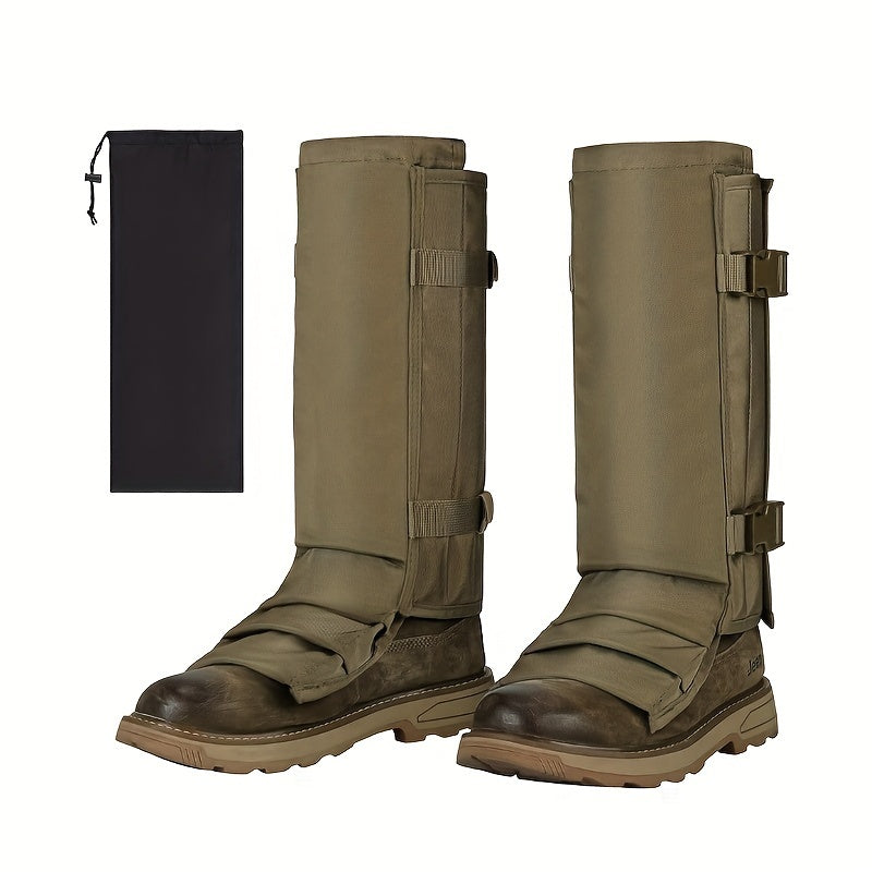Men's Adjustable Snake Guard Gaiters for Outdoor Protection