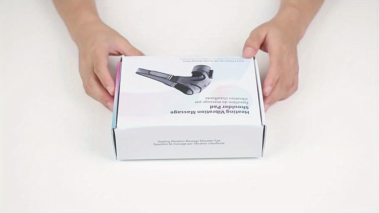 Wireless Heating Massager Shoulder Wrap 3 Heat Vibration