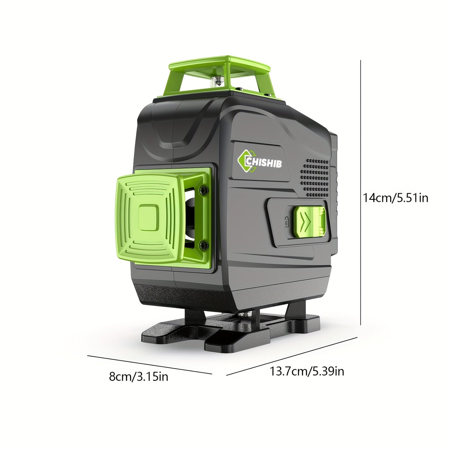 16 Line Laser Level Kit 360 Degree Auto Leveling Crosshair