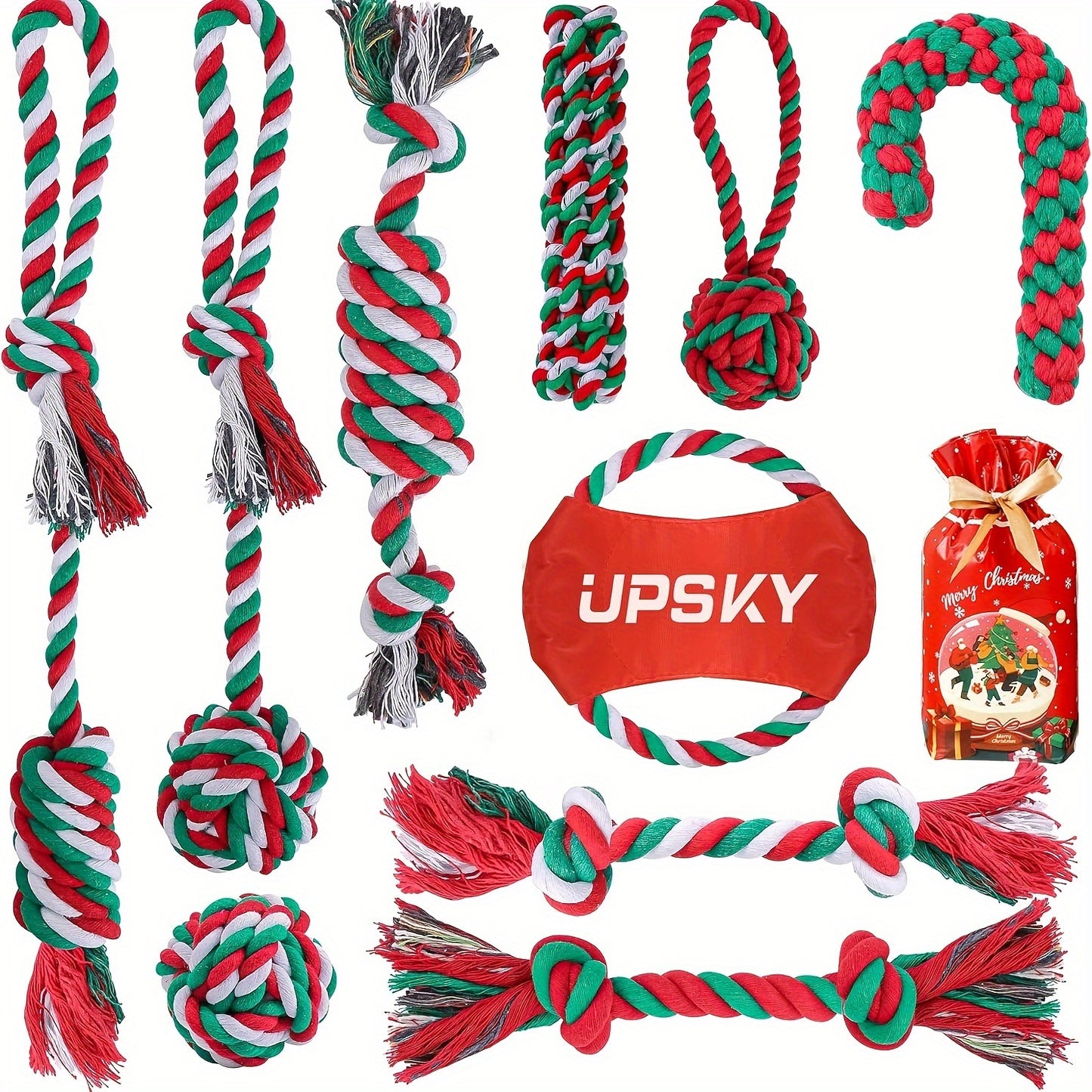 Durable Dog Chew Toy Set For Aggressive Chewers Rope Toys