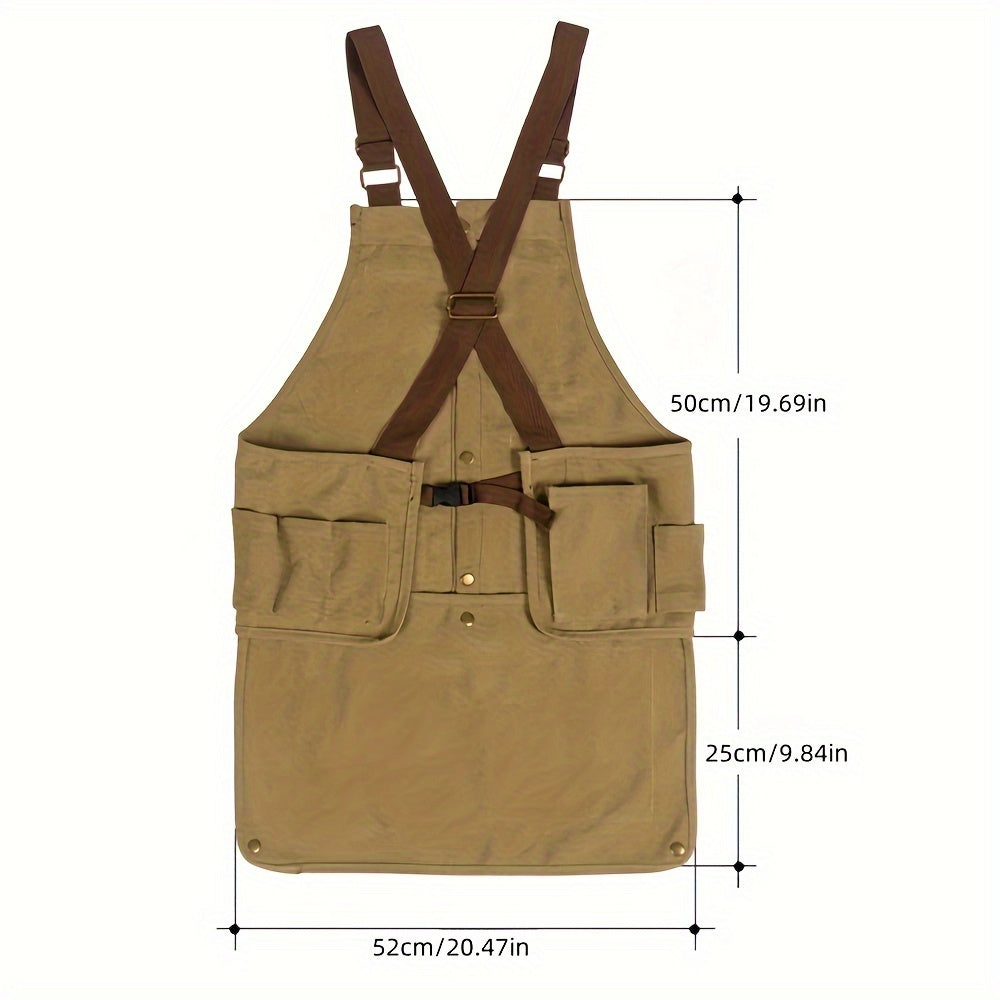 Multi-Purpose Outdoor Camping Vest for Gardening and Fishing