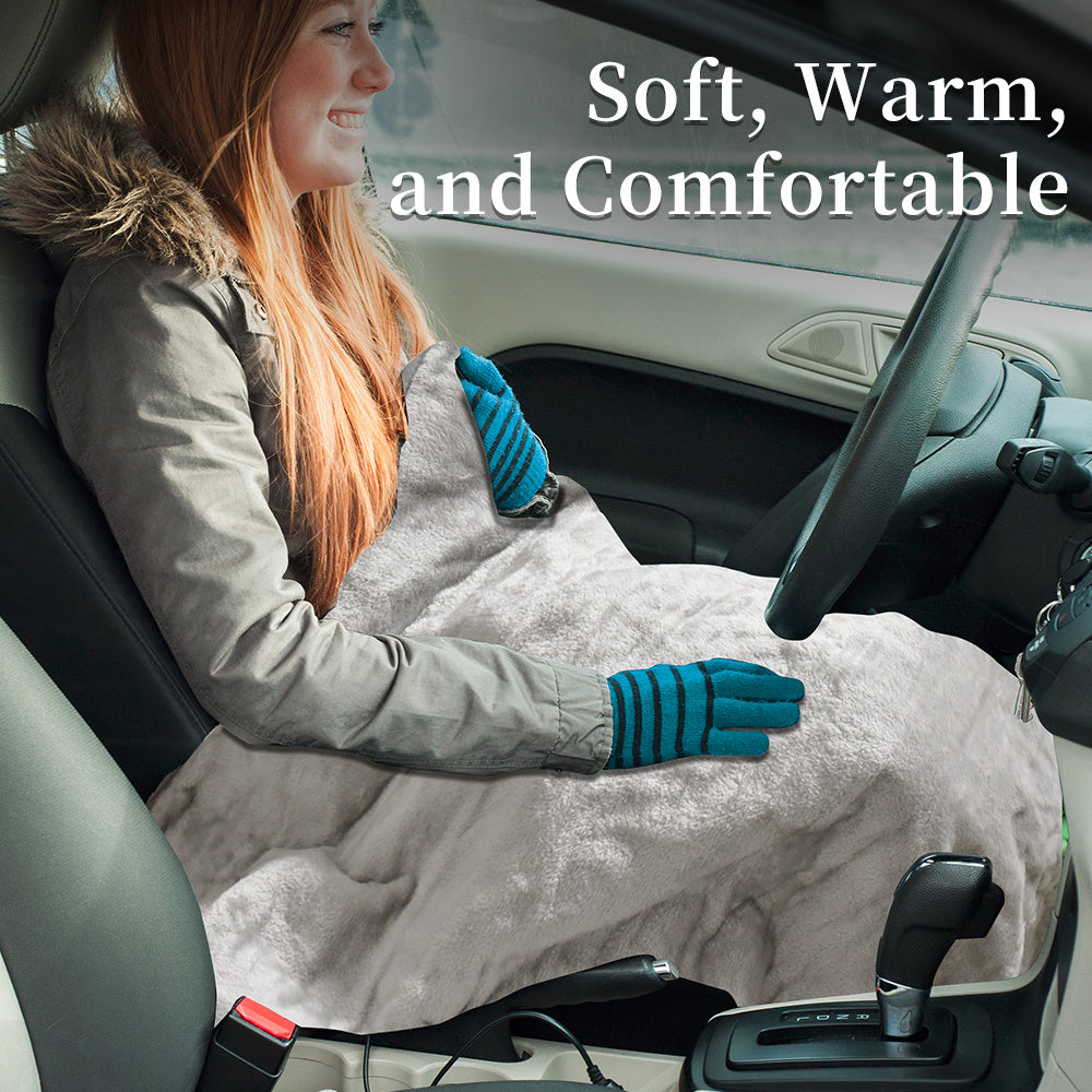 Cozy Car Blanket for Winter Comfort on the Go