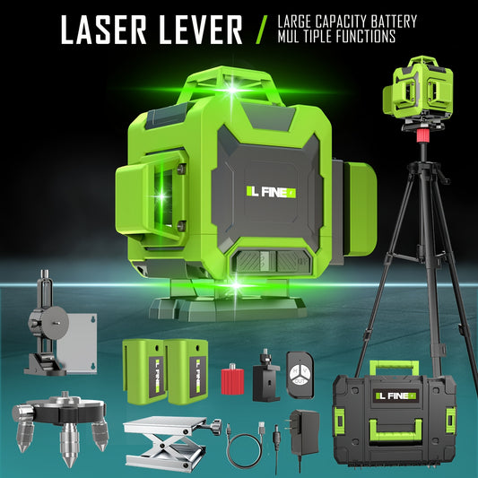 Laser Level 360 Self Leveling With Remote Control Line