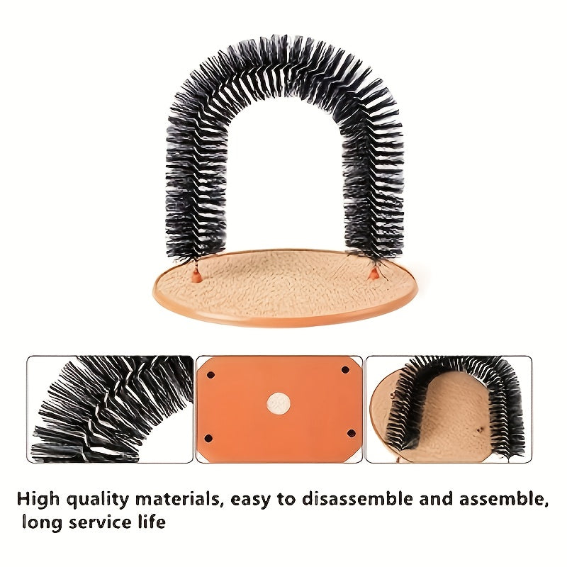 Multi Functional Cat Groomer 4 In 1 Self Grooming Arch