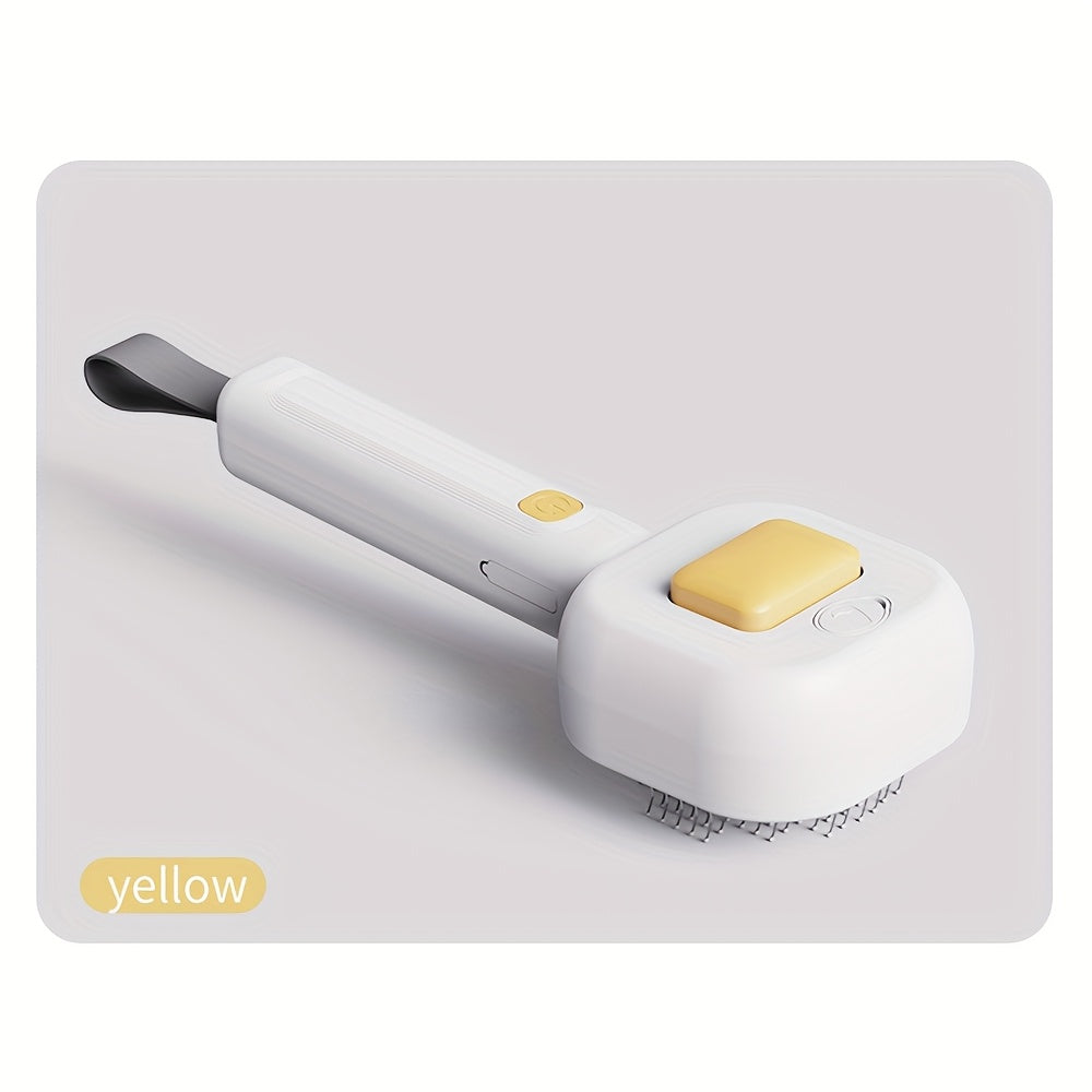 USB Rechargeable Pet Grooming Brush for Cats and Dogs