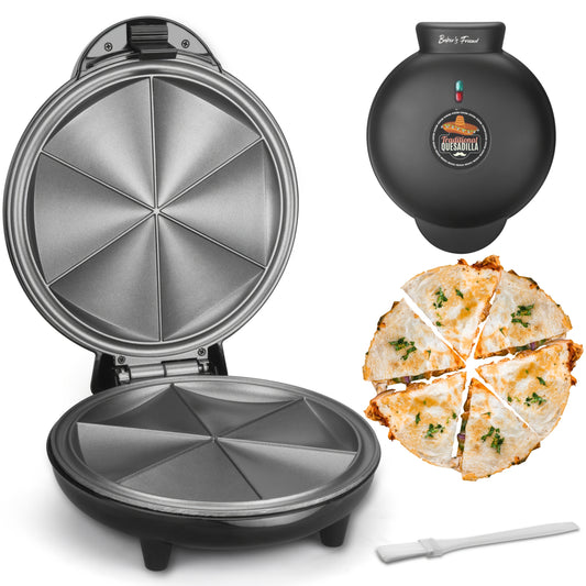 Electric Quesadilla Maker Grilled Cheese With Even Heating