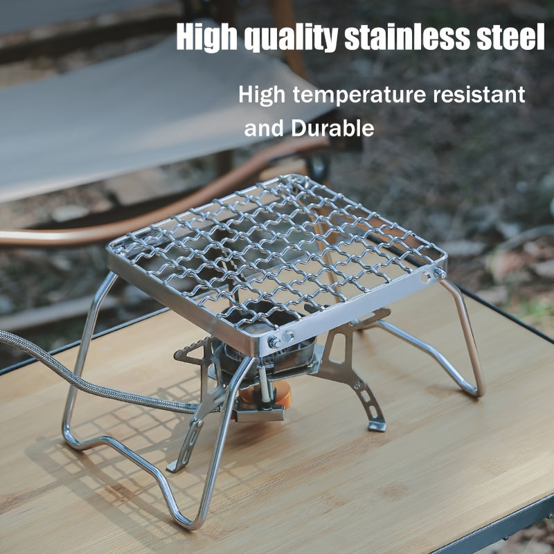Portable Folding Camping Grill For Backpacking And Picnics