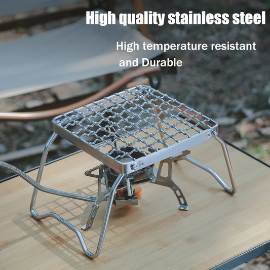 Portable Folding Camping Grill For Backpacking And Picnics