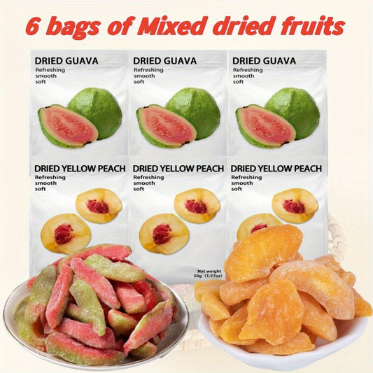 Mixed Dried Fruits Snack Bags for Healthy On-The-Go Enjoyment