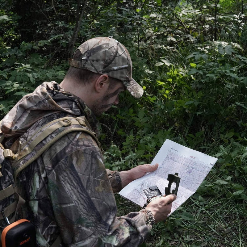 Lensatic Compass With Inclinometer And Waterproof Sight