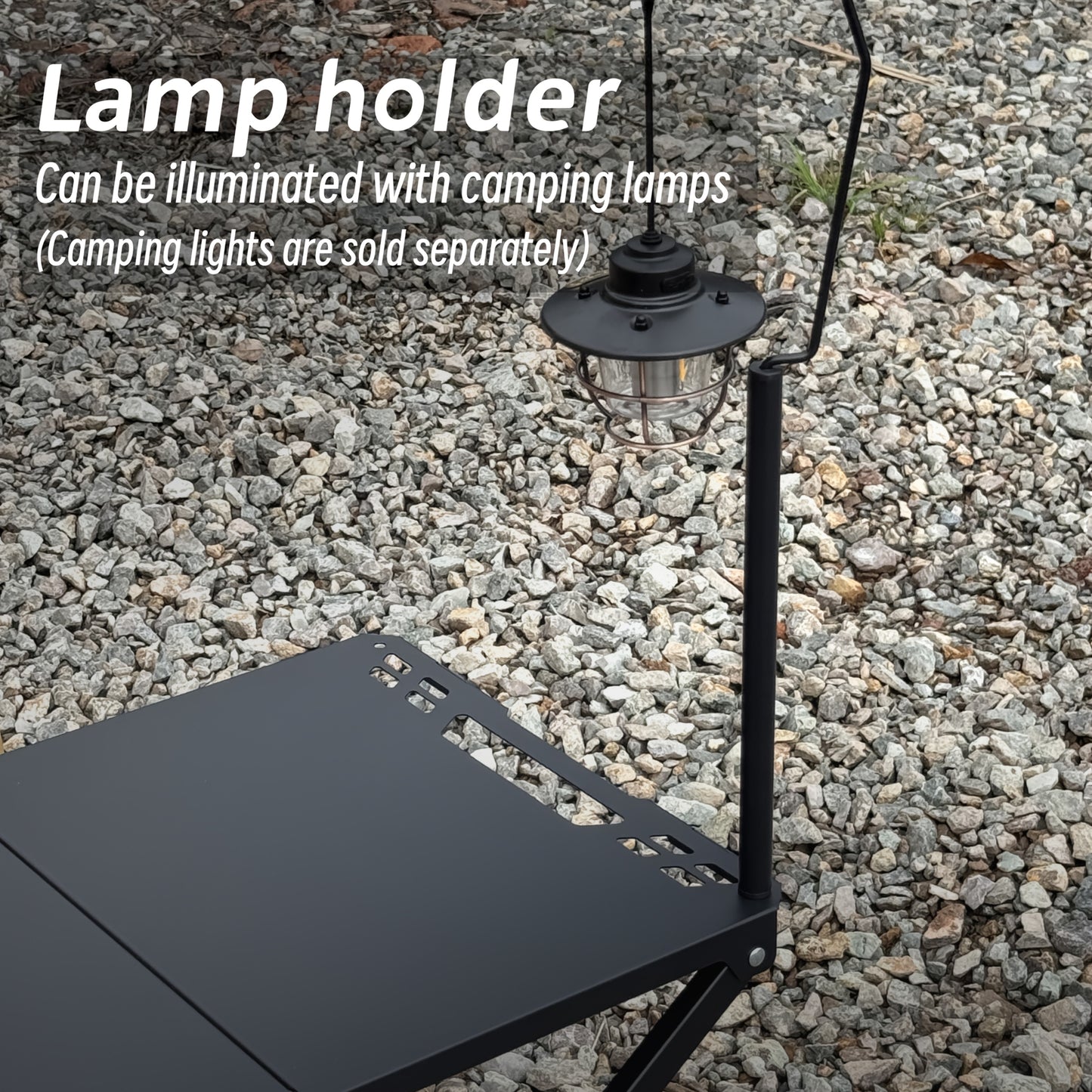 Portable Folding Camping Table with Quick-Open Design and Waterproof Surface