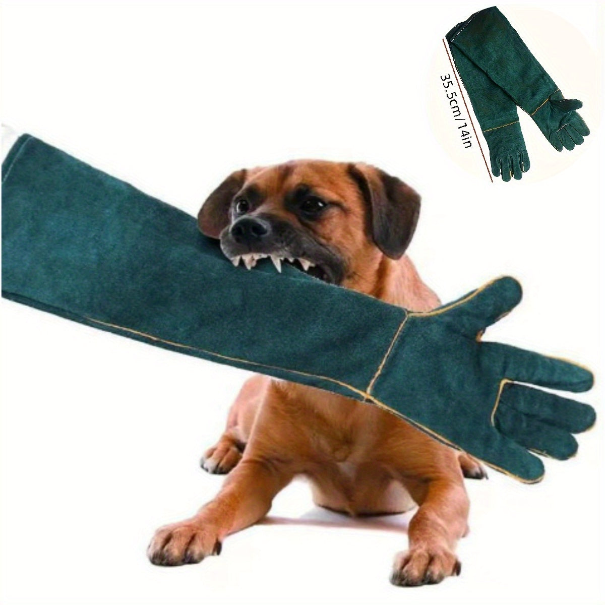 Premium Pet Grooming Gloves Scratch Resistant for Dogs and Cats